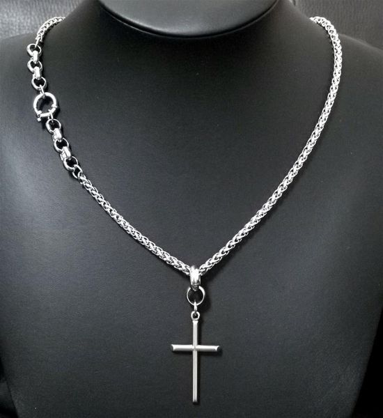 hip hop mixed mens women cross pendant necklace stainless steel silver tone chain3631197
hip hop mixed mens women cross pendant necklace stainless steel silver tone chain3631197