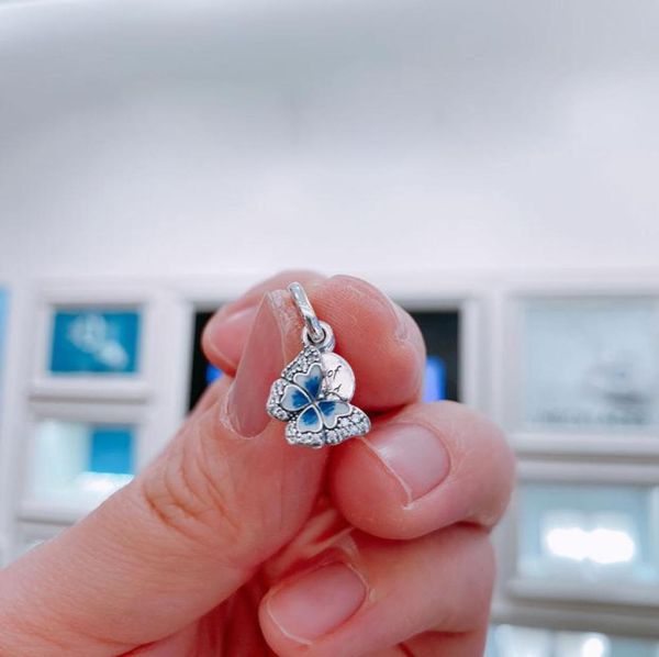 100 925 sterling silver blue butterfly quote double dangle bead fits european pandora jewelry charm bracelets4239938, Black
100 925 sterling silver blue butterfly quote double dangle bead fits european pandora jewelry charm bracelets4239938, Black