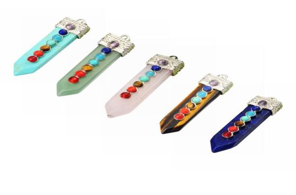 seven chakras swordshaped pendants for men and women meaning popular fashion 20193983381, Silver
seven chakras swordshaped pendants for men and women meaning popular fashion 20193983381, Silver