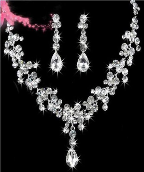 stock 2022 luxury crystals jewerly two pieces earrings necklace rhinestone wedding bridal sets jewelry set255u7169676, White
stock 2022 luxury crystals jewerly two pieces earrings necklace rhinestone wedding bridal sets jewelry set255u7169676, White