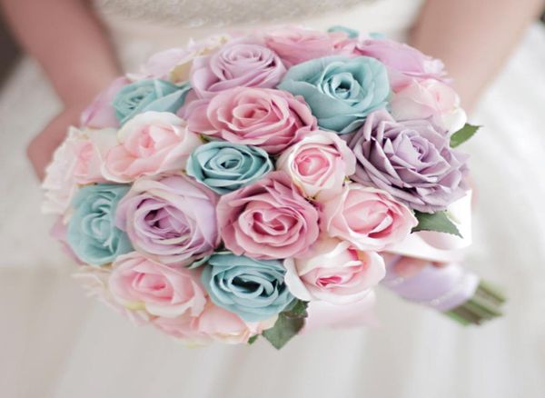 custom candy color wedding bouquet with pink purple blue roses bridal bouquet flower ball1240169
custom candy color wedding bouquet with pink purple blue roses bridal bouquet flower ball1240169