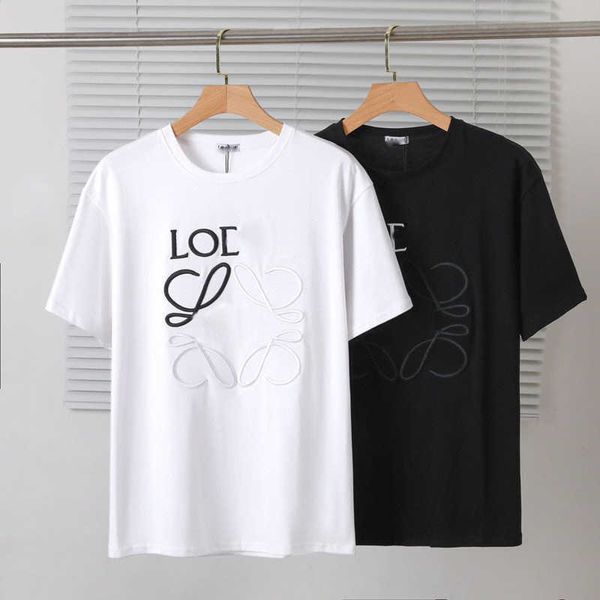 luxury brand loe embroidery t shirt men women sweatshirt designer tshirt loose cotton tshirts mens short sleeved t-shirt round neck tee pull, White;black
luxury brand loe embroidery t shirt men women sweatshirt designer tshirt loose cotton tshirts mens short sleeved t-shirt round neck tee pull, White;black