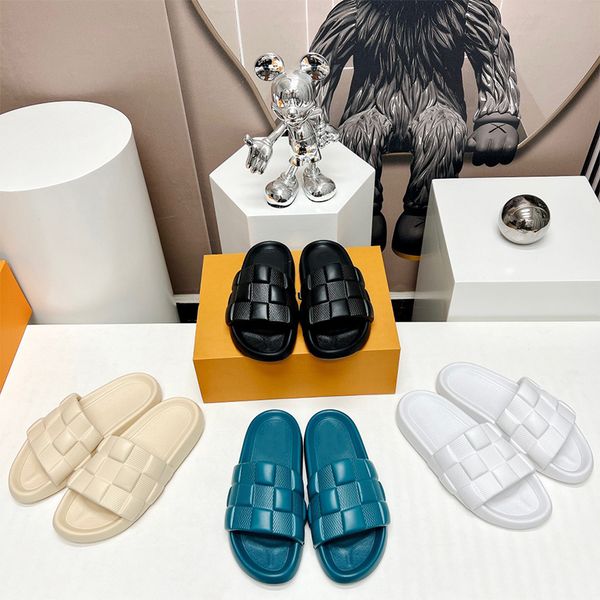 designer slide rubber sandals relief slippers designers heel upper buckle is embossed with iconic patternswomans shoe platform sliders beach, Black
designer slide rubber sandals relief slippers designers heel upper buckle is embossed with iconic patternswomans shoe platform sliders beach, Black