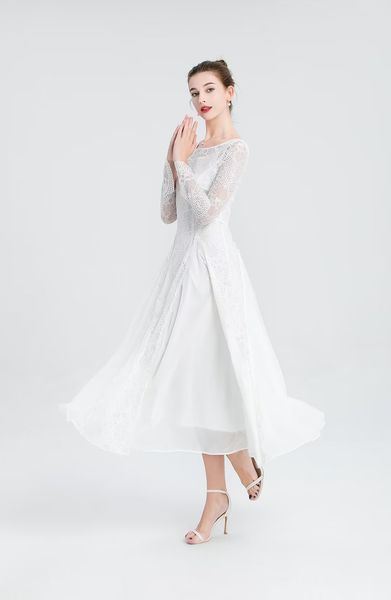 lace 2023 spring/summer women's wear spliced mid length slim fit fashion white dress d0yq, Black;gray
lace 2023 spring/summer women's wear spliced mid length slim fit fashion white dress d0yq, Black;gray