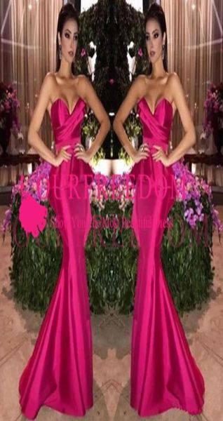 2019 fuchsia long mermaid evening dresses with peplum ruched sweetheart formal dresses zipper back prom gowns maid of honor dress7436804, Black;red
2019 fuchsia long mermaid evening dresses with peplum ruched sweetheart formal dresses zipper back prom gowns maid of honor dress7436804, Black;red