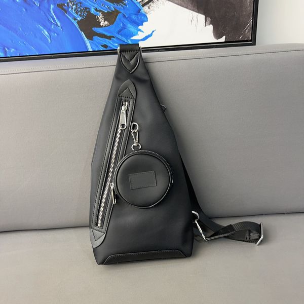 designer's new chest bag trend leisure day backpack soft leather men's joker texture backpack fashion slung shoulder bag
designer's new chest bag trend leisure day backpack soft leather men's joker texture backpack fashion slung shoulder bag