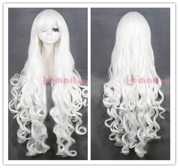 80cm long white women039s obique bangs curly wave hair cosplay party wigs cb64d7518281, Black;brown 
80cm long white women039s obique bangs curly wave hair cosplay party wigs cb64d7518281, Black;brown