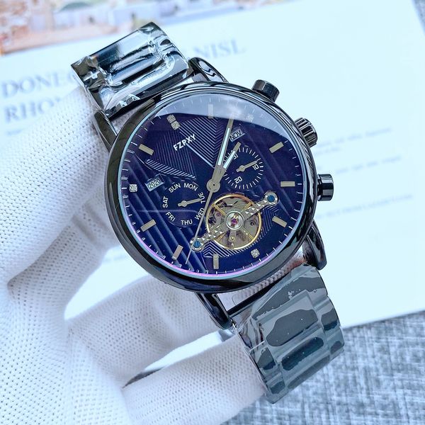 pph02 luxury brand mens watches classic luxury stainless steel waterproof watch business automatic mechanical sports aaa clocks, Slivery;brown
pph02 luxury brand mens watches classic luxury stainless steel waterproof watch business automatic mechanical sports aaa clocks, Slivery;brown