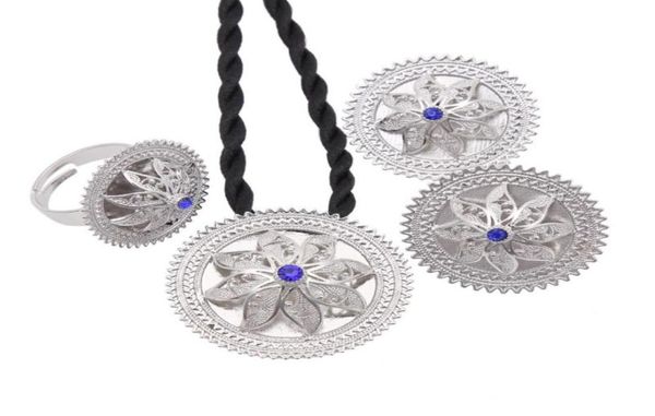 earrings necklace ethiopian eritrea habesha jewelry set for women rhinestones silver necklaces rings african traditional holiday8787958
earrings necklace ethiopian eritrea habesha jewelry set for women rhinestones silver necklaces rings african traditional holiday8787958