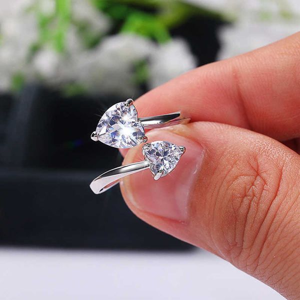 band rings huitan novel design silver color heart cz rings crystal for women wedding accessories statement rings wholesale lot aa230530
band rings huitan novel design silver color heart cz rings crystal for women wedding accessories statement rings wholesale lot aa230530