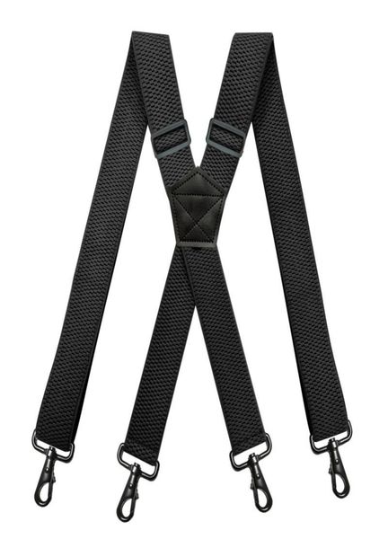 mens heavy duty work suspenders 38cm wide xshape with 4 swivel snap hooks adjustable elastic biker snowboard trouser braces6858813, Black;white
mens heavy duty work suspenders 38cm wide xshape with 4 swivel snap hooks adjustable elastic biker snowboard trouser braces6858813, Black;white