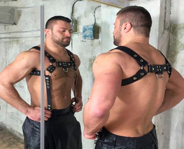 pu leather harness for men cross body bondage garter belt suspenders straps fetish nightclub belts cummerbunds9020249, Black;brown
pu leather harness for men cross body bondage garter belt suspenders straps fetish nightclub belts cummerbunds9020249, Black;brown