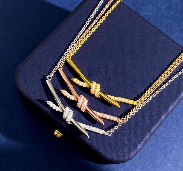 brand knot designer pendant necklaces for women 18k gold silver sweet bowknot shining crystal diamond necklace party wedding jewel2168679
brand knot designer pendant necklaces for women 18k gold silver sweet bowknot shining crystal diamond necklace party wedding jewel2168679
