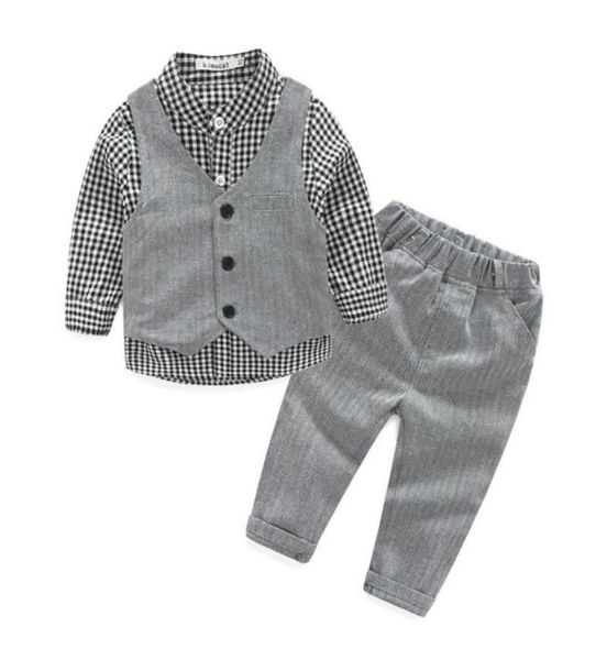 kids gentleman baby boy clothes shirt with bow tievesttrousers 3pcs formal kids clothes set newborn baby clothes 024months9622404, White
kids gentleman baby boy clothes shirt with bow tievesttrousers 3pcs formal kids clothes set newborn baby clothes 024months9622404, White