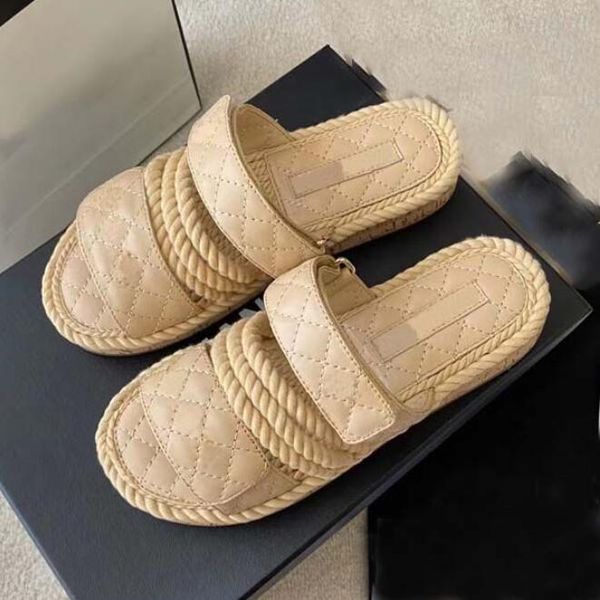 designer sandals genuine leather women slippers crystal calf leather slippers quilted drawstring platform summer outwear shoes, Black
designer sandals genuine leather women slippers crystal calf leather slippers quilted drawstring platform summer outwear shoes, Black