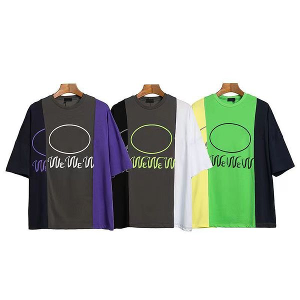 t shirt men designer t shirts summer short sleeve shirt geometric pattern letter mirror color combination pure cotton mens tshirts fashion s, White;black
t shirt men designer t shirts summer short sleeve shirt geometric pattern letter mirror color combination pure cotton mens tshirts fashion s, White;black