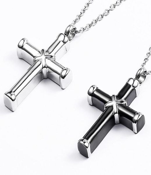 mens women charm stainless steel cross necklace black small pendant fashion jewelry design chain punk trendy necklaces for men per4343462, Silver
mens women charm stainless steel cross necklace black small pendant fashion jewelry design chain punk trendy necklaces for men per4343462, Silver