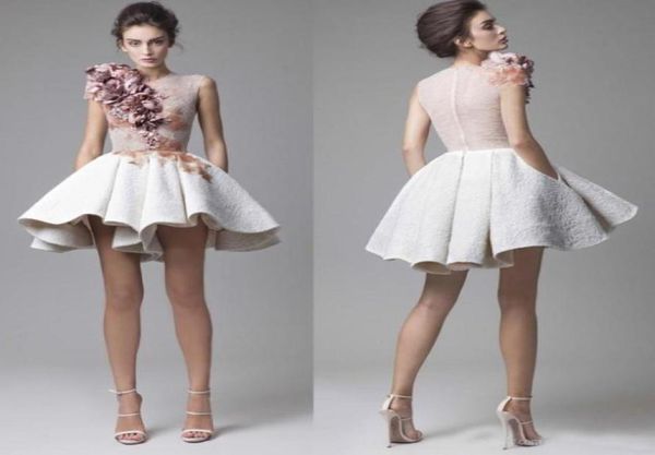 2020 krikor jabotian cocktail dresses floral pattern ruffles 3d handmade flower appliques mini party dresses evening modest stylis4640571, Black
2020 krikor jabotian cocktail dresses floral pattern ruffles 3d handmade flower appliques mini party dresses evening modest stylis4640571, Black