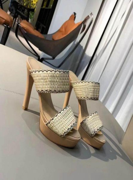 women 1in high heels leather platform mules sandals slippers with tweed pearl green pink yellow size 35411187904, Black
women 1in high heels leather platform mules sandals slippers with tweed pearl green pink yellow size 35411187904, Black