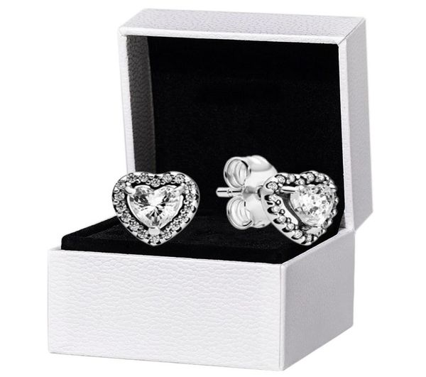 elevated heart stud earrings original box for pandora 925 sterling silver wedding earring8696322, Golden;silver
elevated heart stud earrings original box for pandora 925 sterling silver wedding earring8696322, Golden;silver