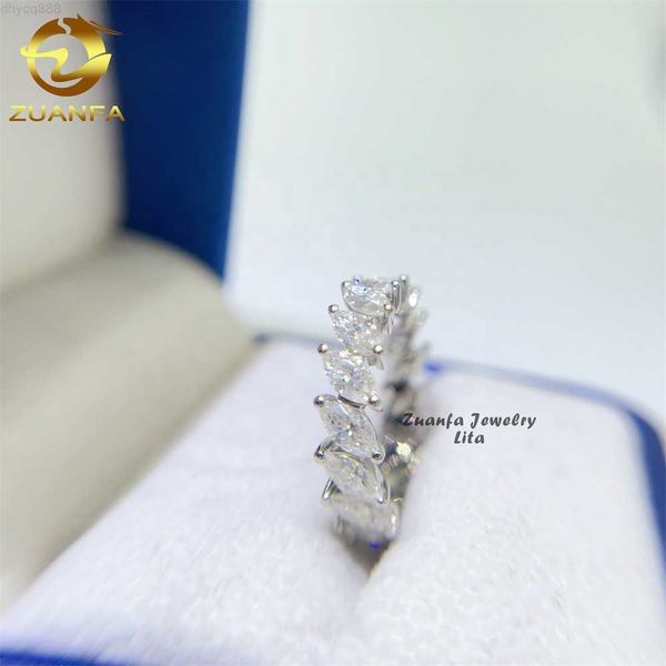 fine jewelry popular 925 sterling silver diamond marquise 3*6mm eternity rings moissanite band ring
fine jewelry popular 925 sterling silver diamond marquise 3*6mm eternity rings moissanite band ring