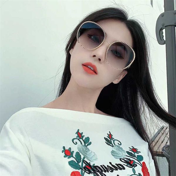 xiaoxiangjia.com red ins same style diamond round frame sunglasses female ch9552, White;black
xiaoxiangjia.com red ins same style diamond round frame sunglasses female ch9552, White;black