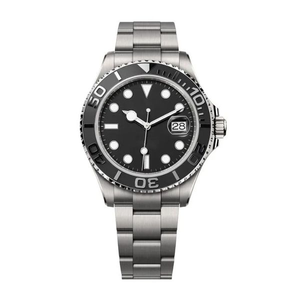 news men's upgraded master series watch black dial ceramic bezel stainless steel solid solid bracelet automatic movement watches wristw, Slivery;brown
news men's upgraded master series watch black dial ceramic bezel stainless steel solid solid bracelet automatic movement watches wristw, Slivery;brown