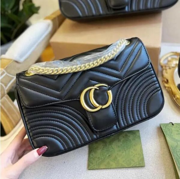 women luxurys designers bags famous brand marmonts shoulder handbags purses gold chain handbag fashion letter crossbody bag 26cm5a
women luxurys designers bags famous brand marmonts shoulder handbags purses gold chain handbag fashion letter crossbody bag 26cm5a