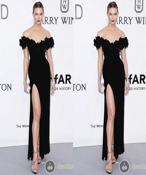 black side split evening dresses 2016 red carpet celebrity prom gowns off the shoudler with hand made flowers7075574, Black;red
black side split evening dresses 2016 red carpet celebrity prom gowns off the shoudler with hand made flowers7075574, Black;red