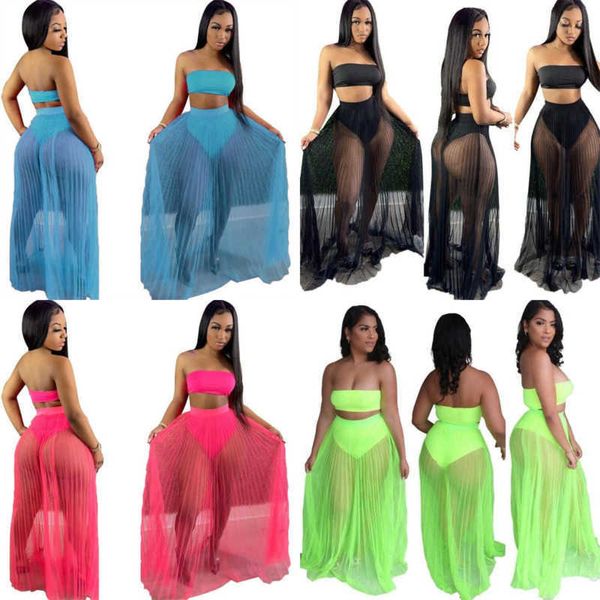 casual designer womens dresses two piece set mesh crop strapless skirt bodycon dress fashion solid colors skirt 11 colours, Black;gray
casual designer womens dresses two piece set mesh crop strapless skirt bodycon dress fashion solid colors skirt 11 colours, Black;gray