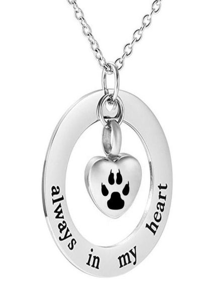 cremation jewelry for ashes necklace always in my heart cat paw print memorial keepsake for women fashion pendant4432927, Silver
cremation jewelry for ashes necklace always in my heart cat paw print memorial keepsake for women fashion pendant4432927, Silver