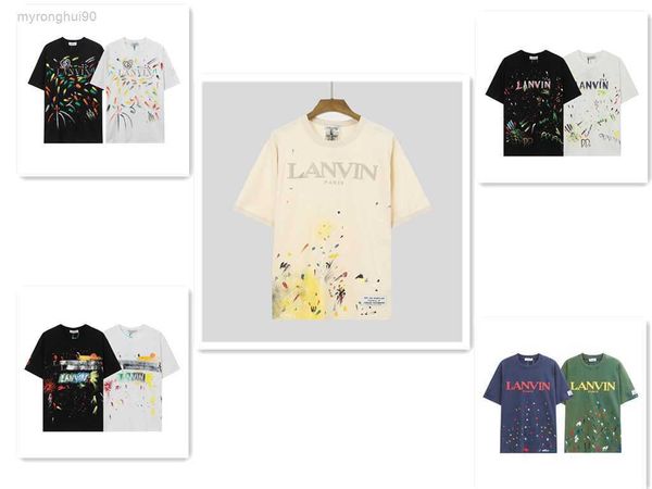 langfan spring/summer new co hand painted splash ink embroidery men's and women's leisure sports yas6, White;black
langfan spring/summer new co hand painted splash ink embroidery men's and women's leisure sports yas6, White;black