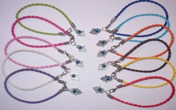 100pcs vintage silver kabbalah hamsa hand bracelets charms cuff good luck mixed woven leather bracelet bangles jewelry gift punk a3353577, Golden;silver
100pcs vintage silver kabbalah hamsa hand bracelets charms cuff good luck mixed woven leather bracelet bangles jewelry gift punk a3353577, Golden;silver