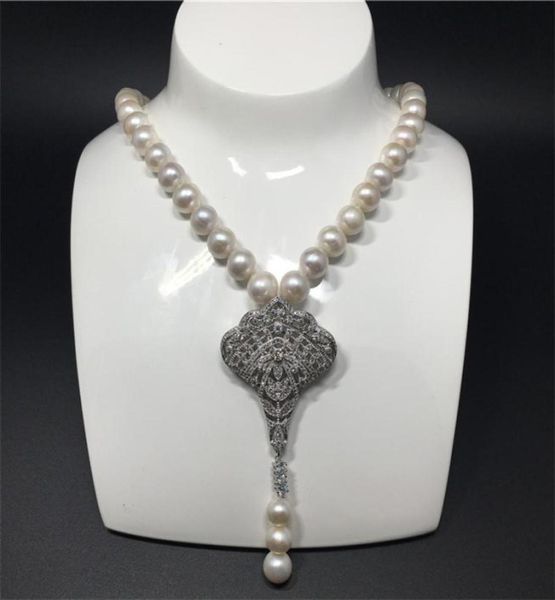 natural 910mm white freshwater pearl micro inlay zircon accessories tassel necklace fashion jewelry7787290, Silver
natural 910mm white freshwater pearl micro inlay zircon accessories tassel necklace fashion jewelry7787290, Silver