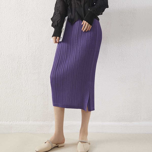 sanzhai pleated skirt new spring and autumn side slit high waist thin wrap buttocks pleated skirt women's middle and long skirt a, Black
sanzhai pleated skirt new spring and autumn side slit high waist thin wrap buttocks pleated skirt women's middle and long skirt a, Black