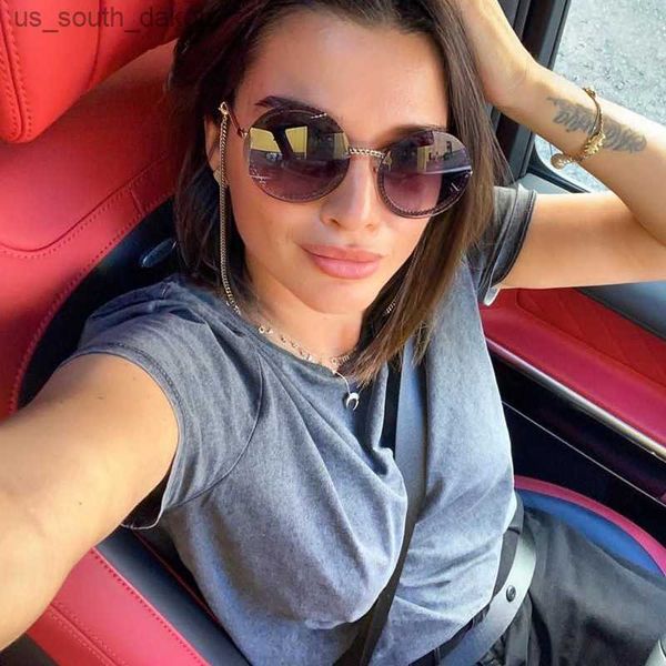 sunglasses qpeclou 2019 fashion chain round sunglasses women metal brand designer sun glasses men black eyeglasses not included chain l23052, White;black
sunglasses qpeclou 2019 fashion chain round sunglasses women metal brand designer sun glasses men black eyeglasses not included chain l23052, White;black