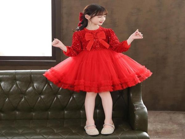 big girls chirstmas party dresses kids bows sequin long sleeve splicing lace tulle dress children red gauze princess clothes q86997577010, Red;yellow
big girls chirstmas party dresses kids bows sequin long sleeve splicing lace tulle dress children red gauze princess clothes q86997577010, Red;yellow