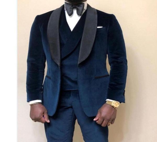 3 piece velvet men suits for wedding prom custom made groom tuxedos male fashion clothes set jacket vest with pants7708945, Black;gray
3 piece velvet men suits for wedding prom custom made groom tuxedos male fashion clothes set jacket vest with pants7708945, Black;gray