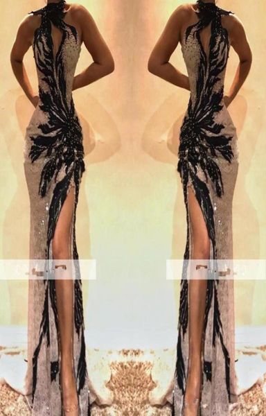 2020 halter lace beading mermaid prom dresses high neck front split black applique evening gowns special occasion2292249, Black;red
2020 halter lace beading mermaid prom dresses high neck front split black applique evening gowns special occasion2292249, Black;red