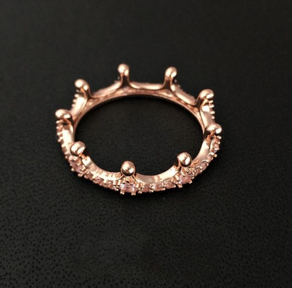 18k rose gold enchanted crown ring original box for pandora 925 sterling silver cz diamond women wedding ring set6889040, Slivery;golden
18k rose gold enchanted crown ring original box for pandora 925 sterling silver cz diamond women wedding ring set6889040, Slivery;golden