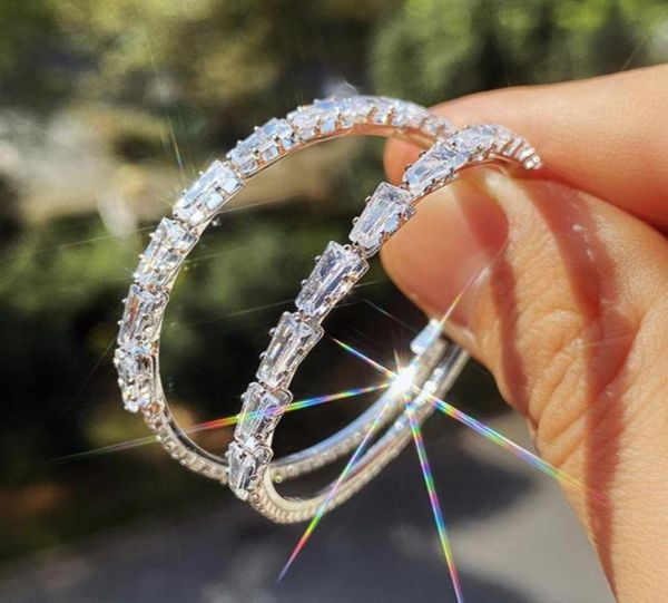 dangle chandelier uilz luxury women039s hoop earrings micro paved cz crystal female big for party korean fashion jewelry girl7381921, Silver
dangle chandelier uilz luxury women039s hoop earrings micro paved cz crystal female big for party korean fashion jewelry girl7381921, Silver