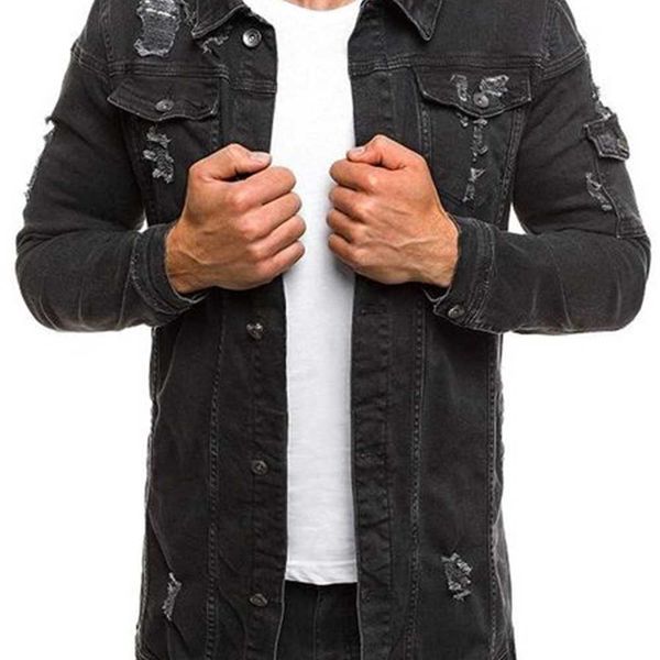 mens jacket men cowboy coat high fashion autumn style beggar hole denim loose thin sleeve xxxl w2ud, Black;brown
mens jacket men cowboy coat high fashion autumn style beggar hole denim loose thin sleeve xxxl w2ud, Black;brown