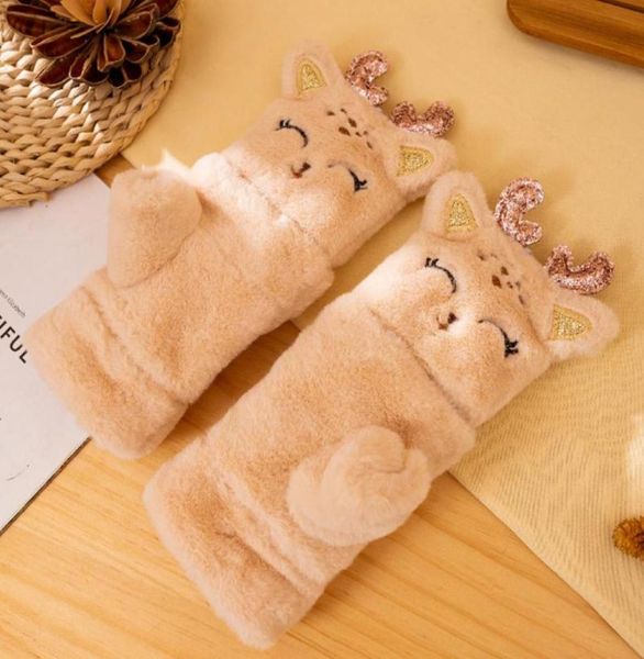 five fingers gloves cute animal cat bear fur mittens women winter ear flip plush fingerless thick warm mitten for girl 1 pair6082004, Blue;gray
five fingers gloves cute animal cat bear fur mittens women winter ear flip plush fingerless thick warm mitten for girl 1 pair6082004, Blue;gray