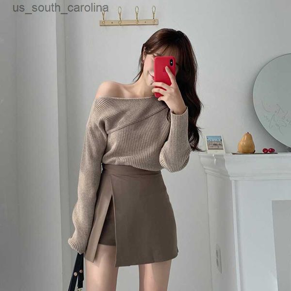 skirts irregular women shorts skirts summer new high waist wide leg slit chic shorts office lady black short pants gothic l230522
skirts irregular women shorts skirts summer new high waist wide leg slit chic shorts office lady black short pants gothic l230522