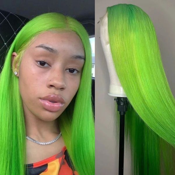synthetic hair lace front wig green colored women wig long natural straight middle part cosplay costume party use wigs, Black
synthetic hair lace front wig green colored women wig long natural straight middle part cosplay costume party use wigs, Black