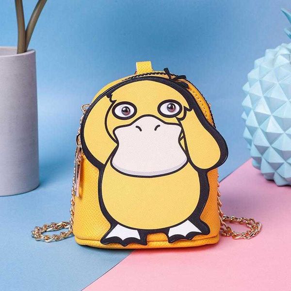 fashion trending leather small yellow duck coin purse crossbody women bag keychain, Red;black
fashion trending leather small yellow duck coin purse crossbody women bag keychain, Red;black