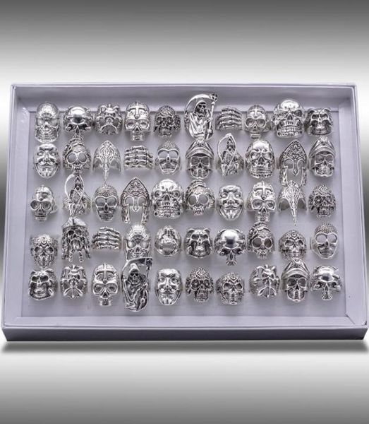 mixed 20pcs uality gothic punk assorted whole lots skull style bikers men039s vintage tibetan rings7393452, Silver
mixed 20pcs uality gothic punk assorted whole lots skull style bikers men039s vintage tibetan rings7393452, Silver