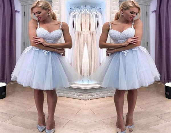 2020 spaghetti straps gray blue lace a line homecoming dresses tulle applique knee length short prom party cocktail dresses7395650, Blue;pink
2020 spaghetti straps gray blue lace a line homecoming dresses tulle applique knee length short prom party cocktail dresses7395650, Blue;pink
