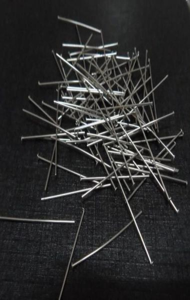 500pcs stainless steel head pins earring craft jewelry making pendants pins flat head findings 35mm8626722, Silver
500pcs stainless steel head pins earring craft jewelry making pendants pins flat head findings 35mm8626722, Silver
