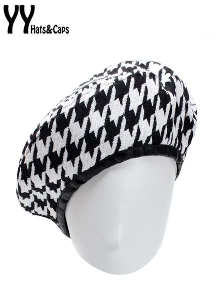 yy autumn berets cap winter hats for women french houndstooth beret flat cap plaid elegant british style lady painter bonne 18113909202, Blue;gray
yy autumn berets cap winter hats for women french houndstooth beret flat cap plaid elegant british style lady painter bonne 18113909202, Blue;gray